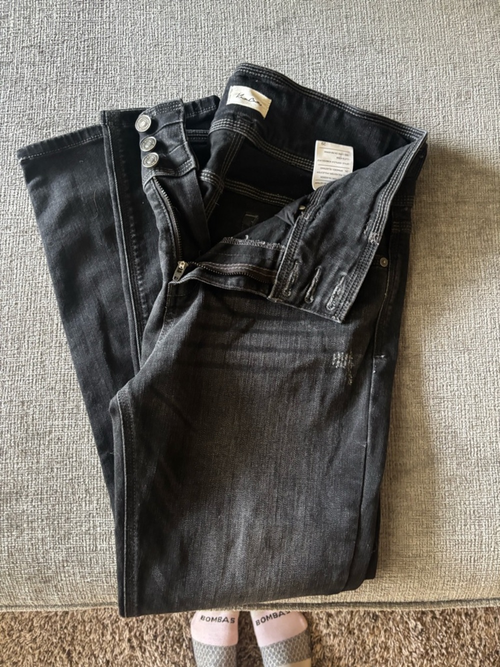 KanCan Black Denim High-Rise Jeans